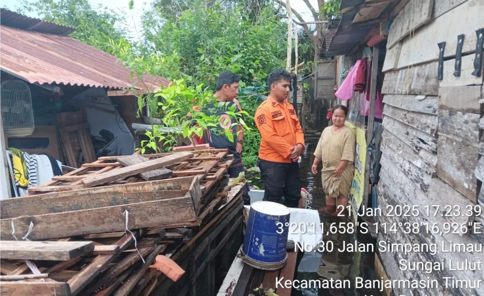 Perkembangan Situasi dan Penanganan Bencana Tanggal 23 Januari 2025